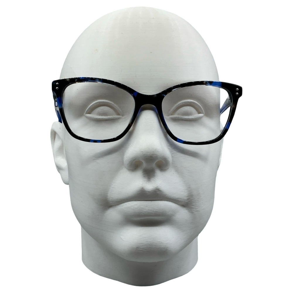 MV Evelyn Blue WPLL803WM 428 Eyeglasses Frames 52-17-140 Blue Tortoise Cat Eye